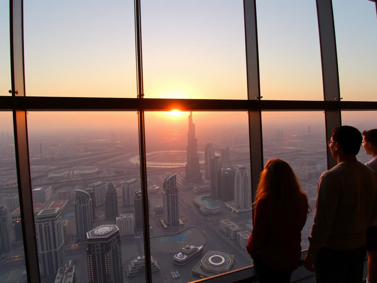 The city from the observation deck