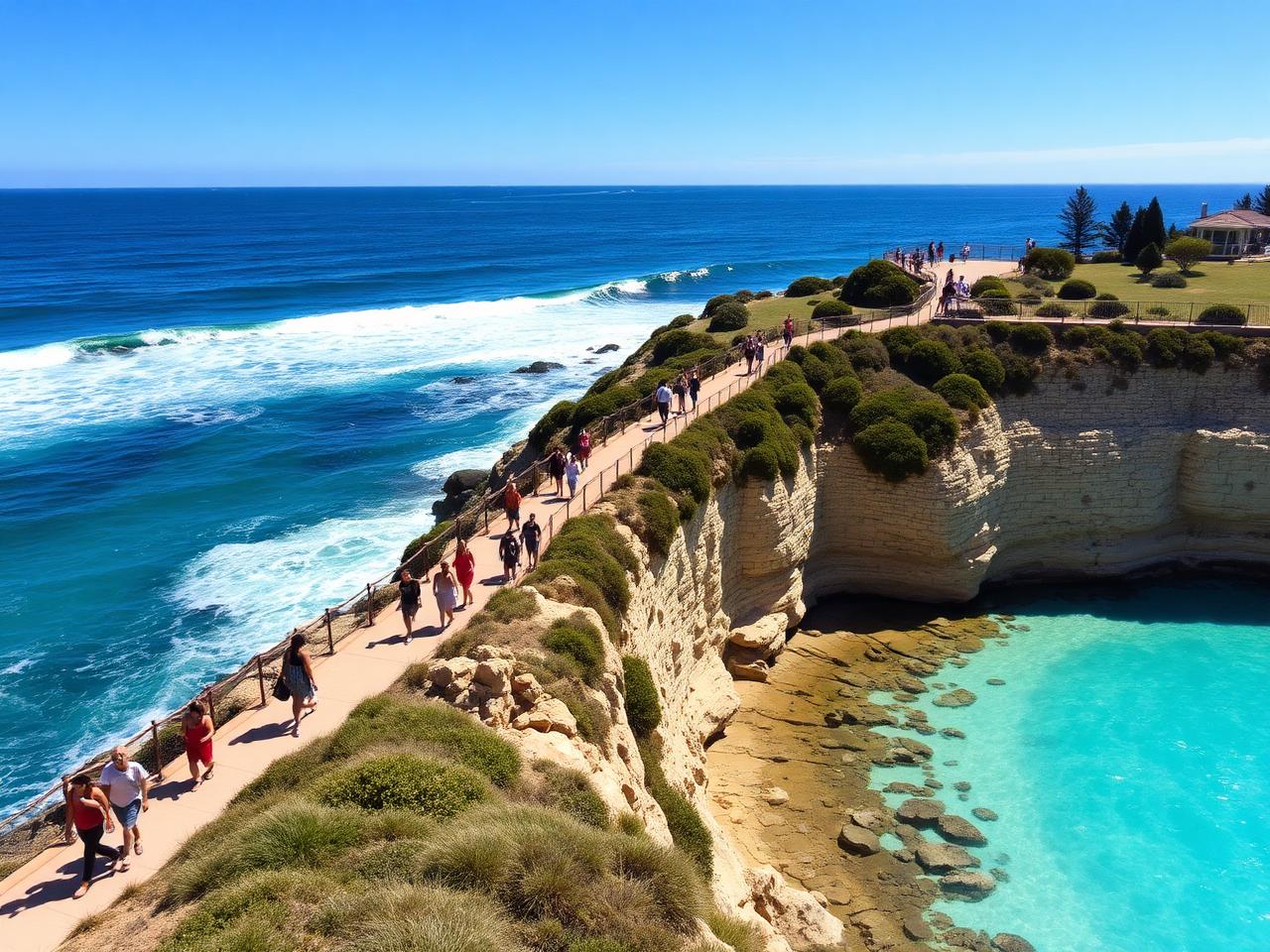 The Bondi to Bronte coast walk