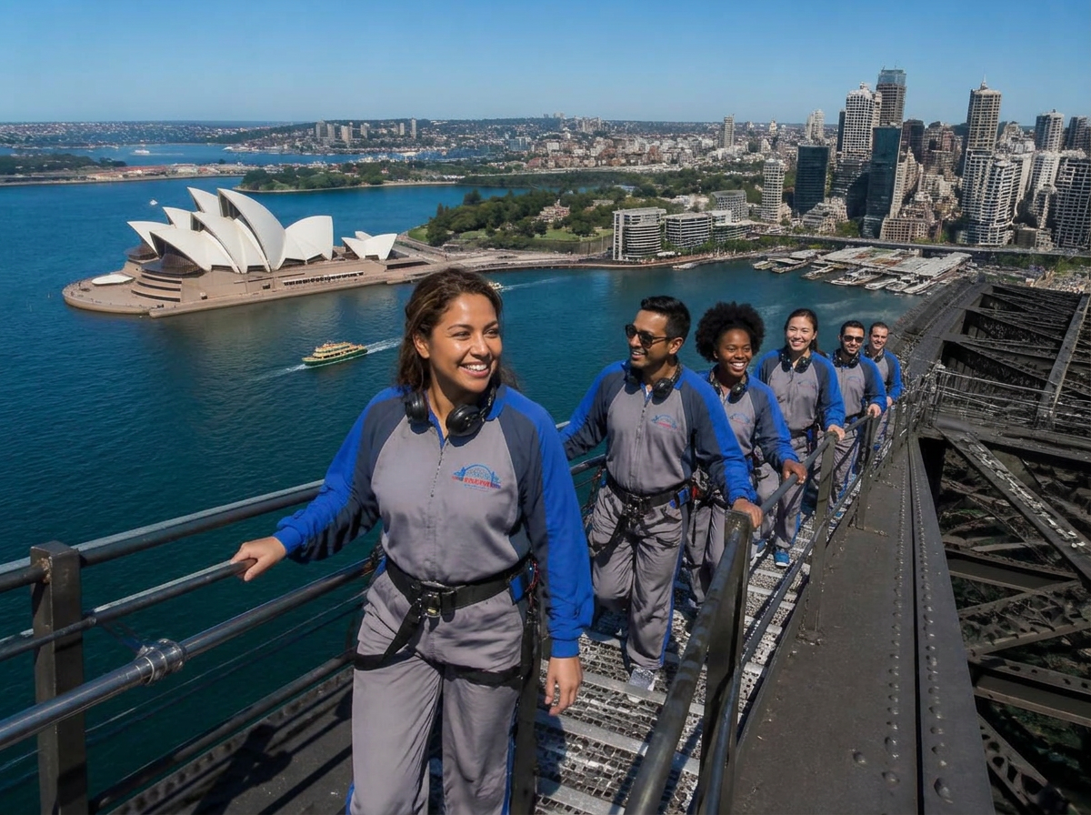 Climbing the Harbour Bridge