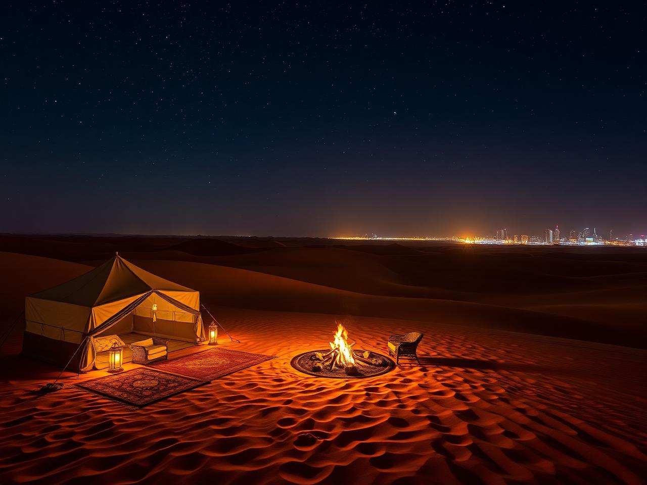 Desert Nights & Gold Skylines