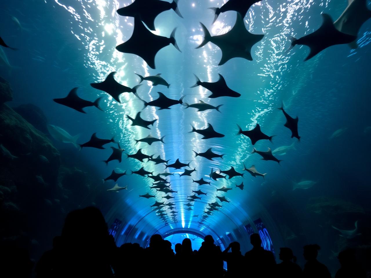 The aquarium tunnel