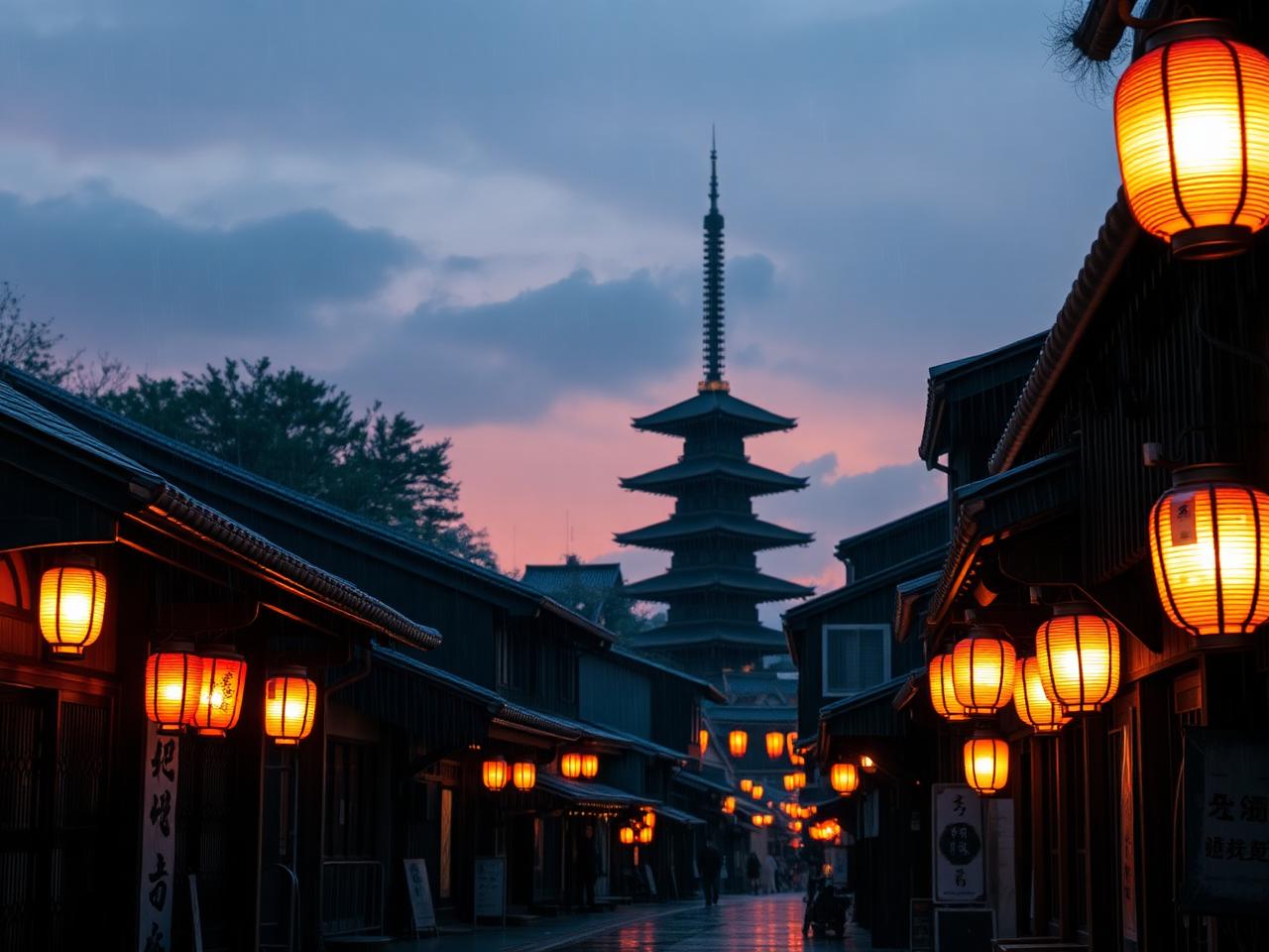 Japan: Lanterns & Temples