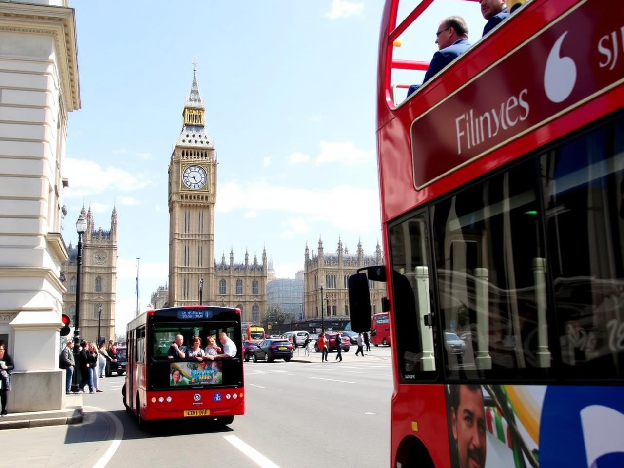 Hop-On Hop-Off London, one day
