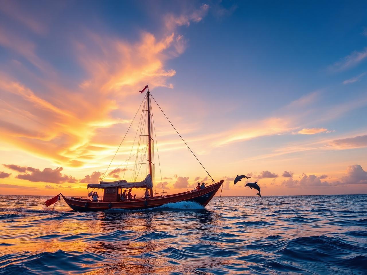 Sunset dhoni cruise