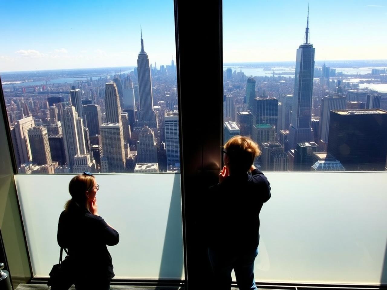Skyline observation decks