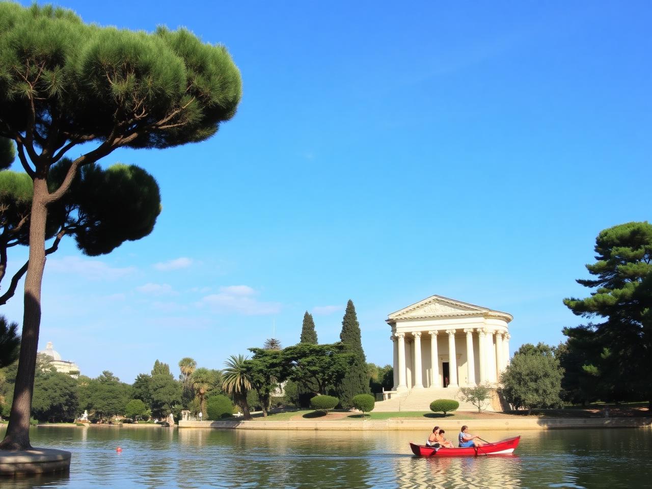 Villa Borghese gardens