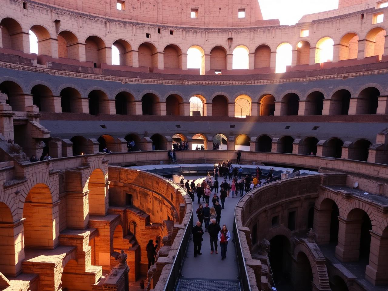 Colosseum arena floor
