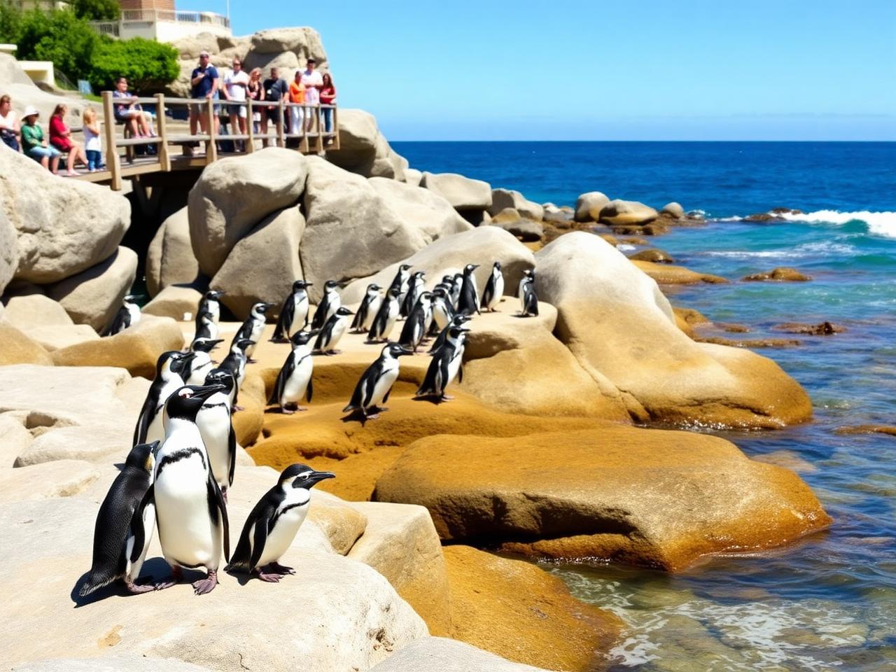 Penguins at Boulders Beach