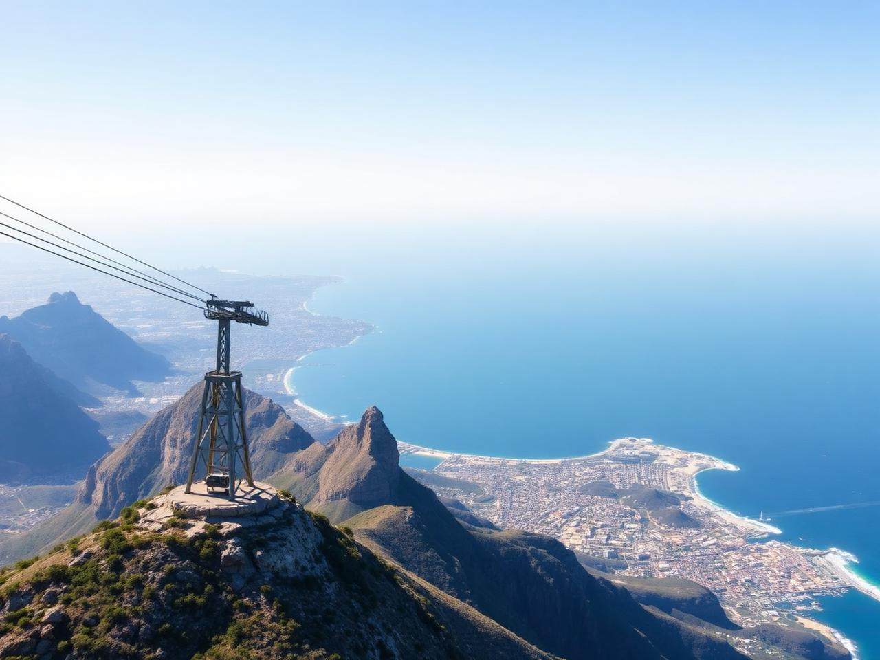 Table Mountain by cableway